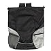 Teamoy Foldable Sackcpack Drawstring Backpack Gym Bag with Straps, Pockets, Reflective Tapes, Black