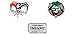 DC Comics Justice League The Joker, Harley Quinn 3 Pack Patch Gift set