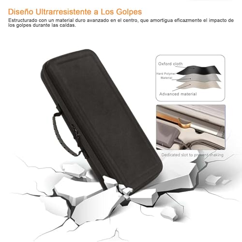 Funda Rígida de Viaje Portátil Apto para Dyson Airstrait HT01