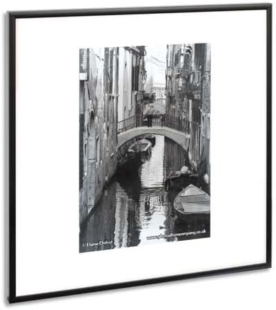 The Photo Album Company PAAF4050B-BLK Luxury Black Satin Aluminium Frame - 40X50, 40x50 cm