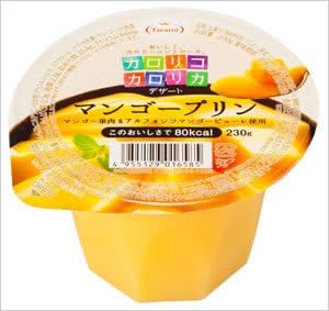 Tarami Karorikokarorika dessert 80kcal mango pudding 230gX6 pieces