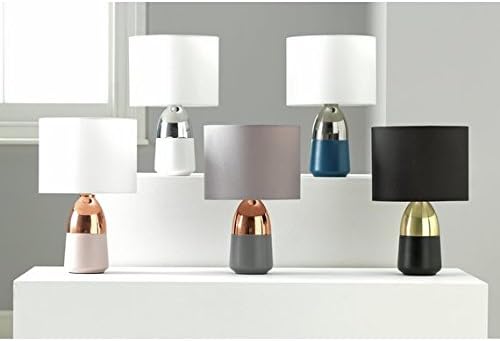 copper table lamp argos
