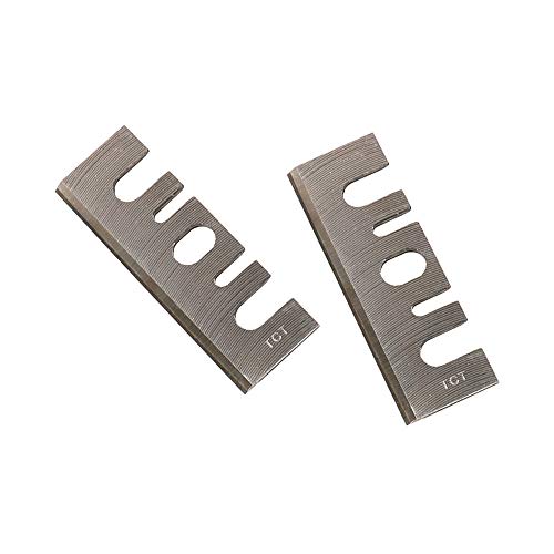 2Pcs TCT 3-1/4 Inch Replacement Electric Planer Spare Blades Knives Hitachi F20A for Wood Cutting Tool - Thumbnail 6