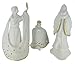 King of Kings Wisemen Gold Trimmed Porcelain Figurines