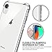 Salawat Compatible iPhone Xr Case, Clear iPhone Xr Case Cute Anti Scratch Slim Phone Case Cover Reinforced Corners TPU Bumper Shockproof Protective Case for iPhone Xr 6.1inch 2018 (Crystal Clear)