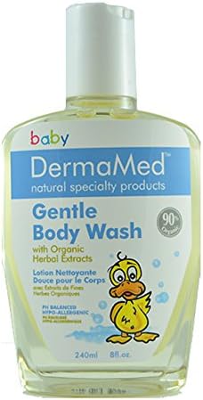 Dermamed Organic Baby/Children Gentle Body Wash, 8.1 Ounce