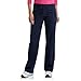 Danskin Now Womens Dri More Petite Relaxed Pants - Yoga, Fitness, Activewear Navy Large