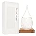 FOXKEY Creative Stylish Desktop Drops Storm Glass Crafts Weather Bottle Forecast Bottle Barometer (Large)