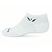 Swiftwick- ASPIRE ZERO Running Socks, Cycling Socks, Mens & Womens, Lightweight No-Show (White, Small)