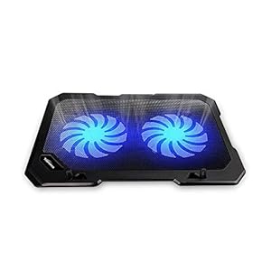 TopMate-C302-10-156-Laptop-Cooler-Cooling-Pad-Ultra-Slim-Portable-2-Quiet-Big-Fans-1300RPM-with-USB-Line-Built-in-Simple-and-Easy-Use-Design TopMate C302 10-15.6 Laptop Cooler Cooling Pad | Ultra Slim Portable 2 Quiet Big Fans 1300RPM with USB Line Built in…