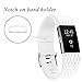 Geak Fitbit Charge 2 Bands, Special edition Replacement bands for Fitbit Charge2,Large White