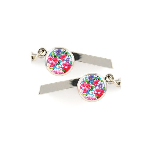 Flowers Safety Whistle Keychain - 023