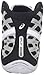 ASICS Men's Split Second 9 Wrestling Shoe,Black/White/Silver,10 M US