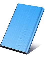 Portable 2TB External Solid State Drive Type-C/USB 3.1 High-Speed External Hard Drive for PC, Laptop, Phones and More(2TB-L-Blue)