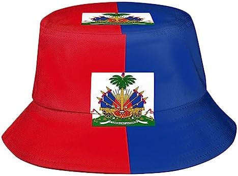 Japan Japanese Flag and America Flag Pink Bucket Fisherman Hat for