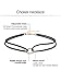 Mudder Black Choker Set Velvet Choker Necklace Lace Tattoo Choker Tassel Women Necklace, 9 Pieces