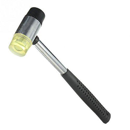 BigTron Double-Faced Soft Mallet Dia. 25mm - Rubber Hammer for Leathercraft Home Improvement