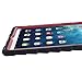 Apple iPad Air 2 Drop Tech Gumdrop Cases Silicone Rugged Shock Absorbing Protective Dual Layer Cover Case, Black/Red