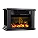 Warmtec 750W/1500W 14'' Mini Electric Fireplace Heater Tabletop Portable Room Space Heater (Metal)