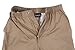 Pembrook Men's Elastic Waist Casual Pants Twill Pants with Zipper and Button - 3XL - Tan