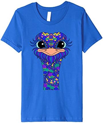 unisex-child Artistic Whimsical Bird 12 Royal Blue
