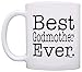 Godmother Gifts Best Godmother Ever Christening Gift Baptism Gift Coffee Mug Tea Cup White