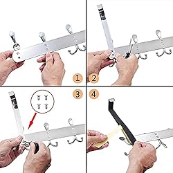 Encozy Over The Door Hooks,Coat Rack for Hanging