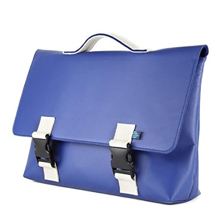 M.R.K.T. Kel Briefcase, Navy Blue, One Size