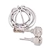 TERNENCE Metal Male Chastity Device Small 304 Steel Stainless Comfortable Cock Cage Adult Game Sex Toy D250 (1.97 inch / 50mm) Silver Grey