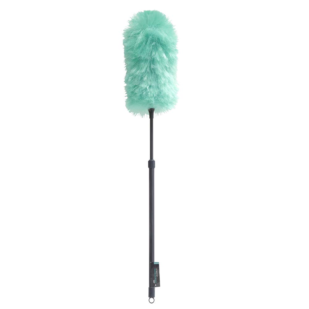 JVL Synthetic Static Duster with Extendable Pole, Turquoise, 0,20-047TQ