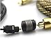VONOTO Fiber Optic Adapter, 2PCS Toslink Digital Optical Audio Extension Cable Adapter