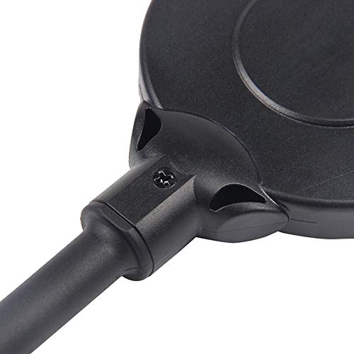 Eyours Aluminum Alloy Flexible Handlebar Bike Mirror, Safe Rearview Mirror, Bicycle Convex Lense Mirror, Easy Adjustment and Shatter Resistant