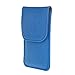 Bear Motion Felt Sleeve Case for iPhone 6 4.7 inch, HTC One M7, HTC One M8, Galaxy S3, Galaxy S4 and Galaxy I8750 Smart Phones (Blue) (Might Not fit if You Have Other case on The Phone)