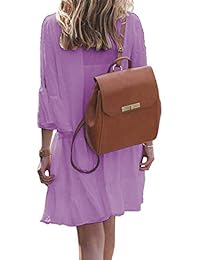 Blusa de gasa casual para dama