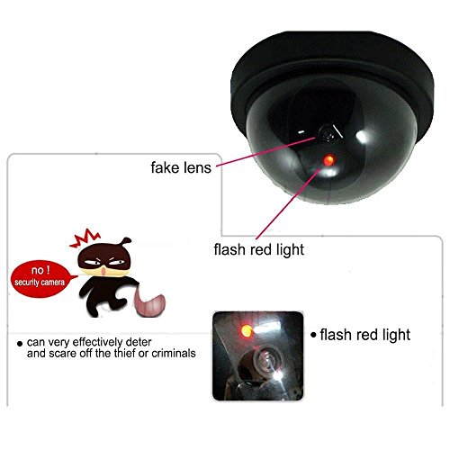 3 Security+Flashing+Surveillance+Realistic+Recording