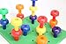 Foam Peg Board Toy - Fine Motor Basic Skills Building Toy - Toddlers and Preschoolers - OT