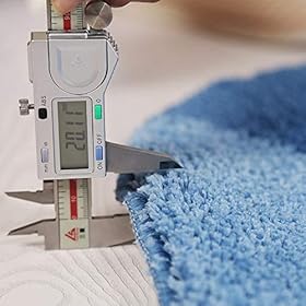 YUELIU Cute Whale Shaped Kids Bath Rug for Bathroom Non-Slip Soft Absorbent Shower Mat Toilet Bathroom Kids Playroom… 41eqLWW5GUL