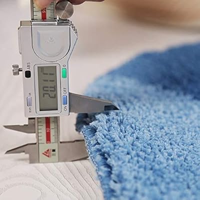 YUELIU Cute Whale Shaped Kids Bath Rug for Bathroom Non-Slip Soft Absorbent Shower Mat Toilet Bathroom Kids Playroom… 41eqLWW5GUL