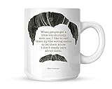 Classic Ron Swanson Quoteparks Mya Coffee Coffe Mug , Custom Mug, Personalised Photo Mug, Unique Gift