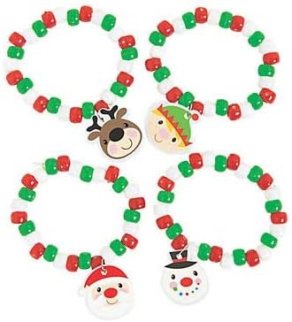 Download 12 Pack Kids Holiday Craft Kits Fun Express Christmas Charm Bracelet Craft Kits Jewelry PSD Mockup Templates