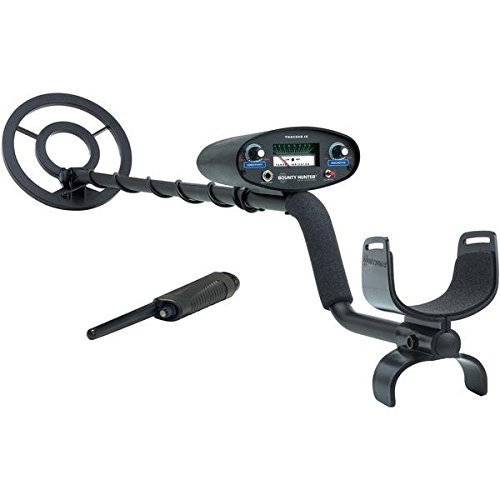 Bounty Hunter Tracker IV Metal Detector in Black