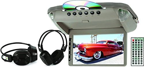Autopro MD85T 8.5" LCD Overhead Monitor with DVD Player Tan
