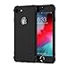 ORETECH Compatible with iPhone Case, with [2 x Screen Protectors] [10 Ft Military Grade Drop Test] [Camera Protection] 360° Full Body Shockproof Slim Thin Phone Case Clear