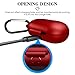 UptoBillions for Galaxy Buds Case and Galaxy Buds+ Plus 2020, Shock Resistant Silicone Case for Galaxy Buds [Support Wireless Charging] -Red