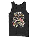Star Wars Tropical Stormtrooper Mens Graphic Tank Top