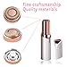 Facial Hair Remover Replacement Heads (Rose Gold) for Electric or Battery Hair Remover, Good Finishing and Well Touch for Lip,Chin,Cheeks and Sideburns As Seen On TV 18K Gold-Plated 2 Counts