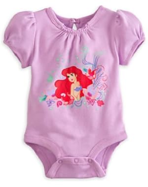 Ariel The Little Mermaid Cuddly Baby Bodysuit Girl 2 Years