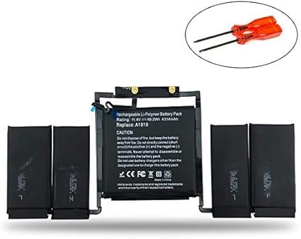 amazon emaks a1819バッテリー対応 apple macbook pro 13インチ touch a1706 2016後期 2017年中期 mlh12ll a mpxv2ll a 11 1v 4314mah 49 2wh emaks バッテリー 通販