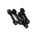 Unionline 6.6 Ft Sliding Barn Door Hardware Kit Country Style (8 FT Straight Style)