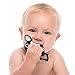 Single Black French Bulldog Silicone Teether Baby Teethers